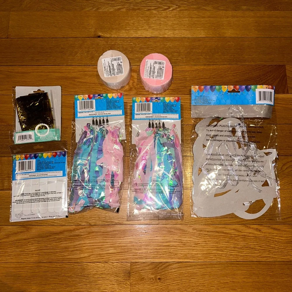 NEW (7) Piece Bride To Be Party Set